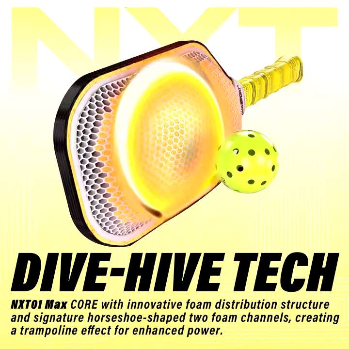 NXT01 Max 16mm Pickleball Paddle