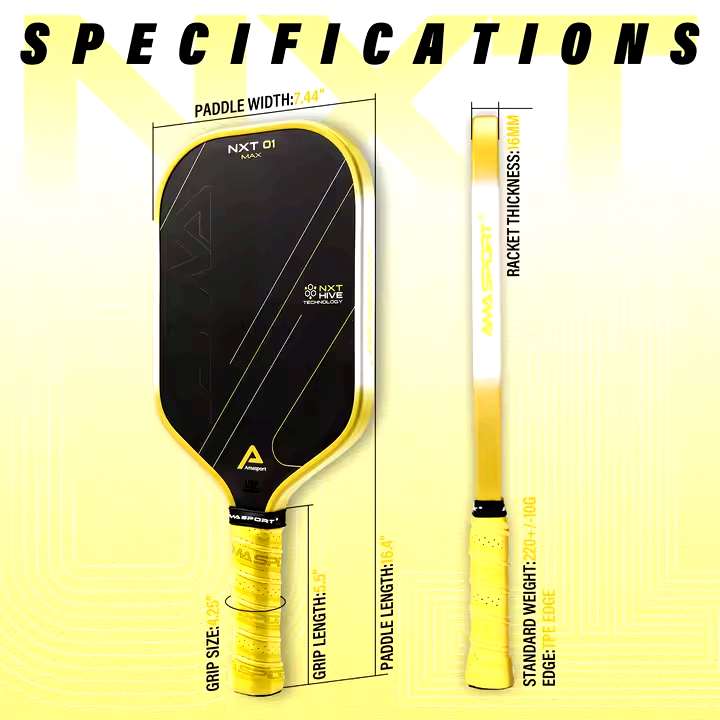 NXT01 Max 16mm Pickleball Paddle